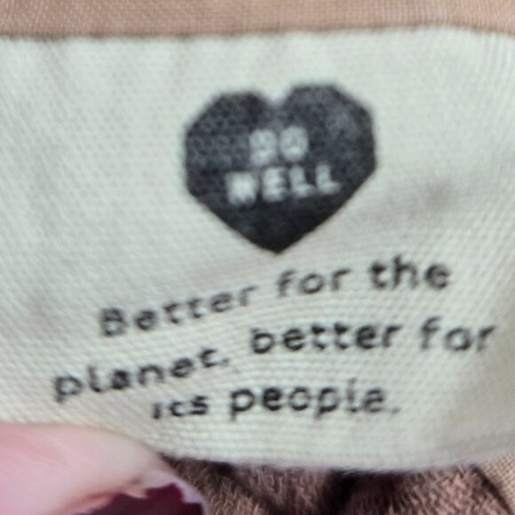 Madewell Beige Faded Earth Larsen Cotton Linen Textured Blazer XXS - Picture 11 of 14